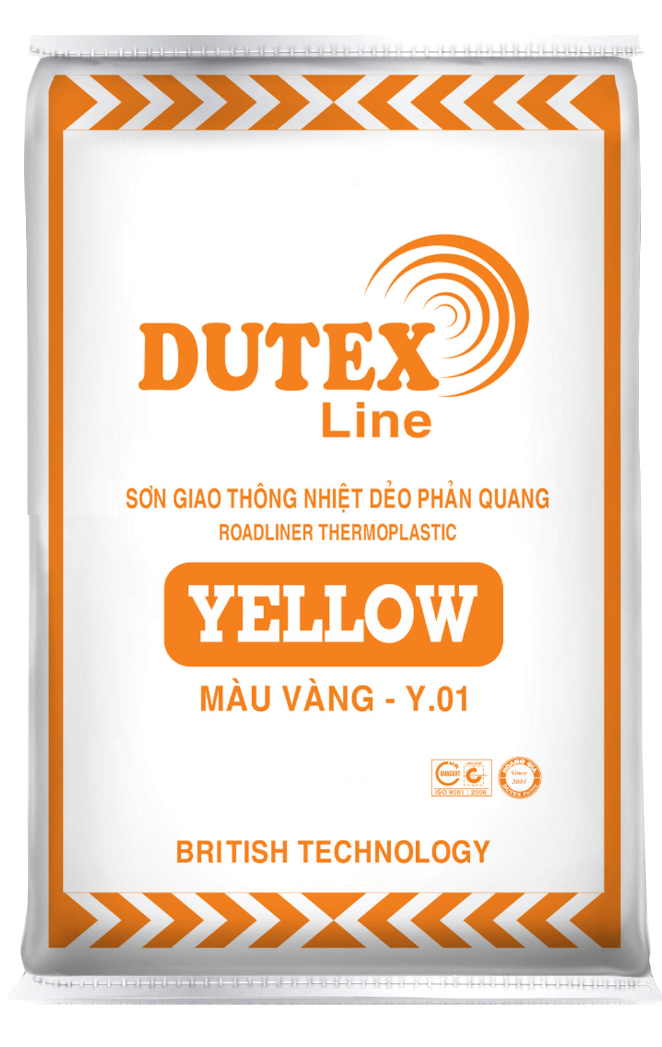 SƠN GIAO THÔNG NHIỆT DẺO PHẢN QUANG DUTEX LINE - YELLOW Y01